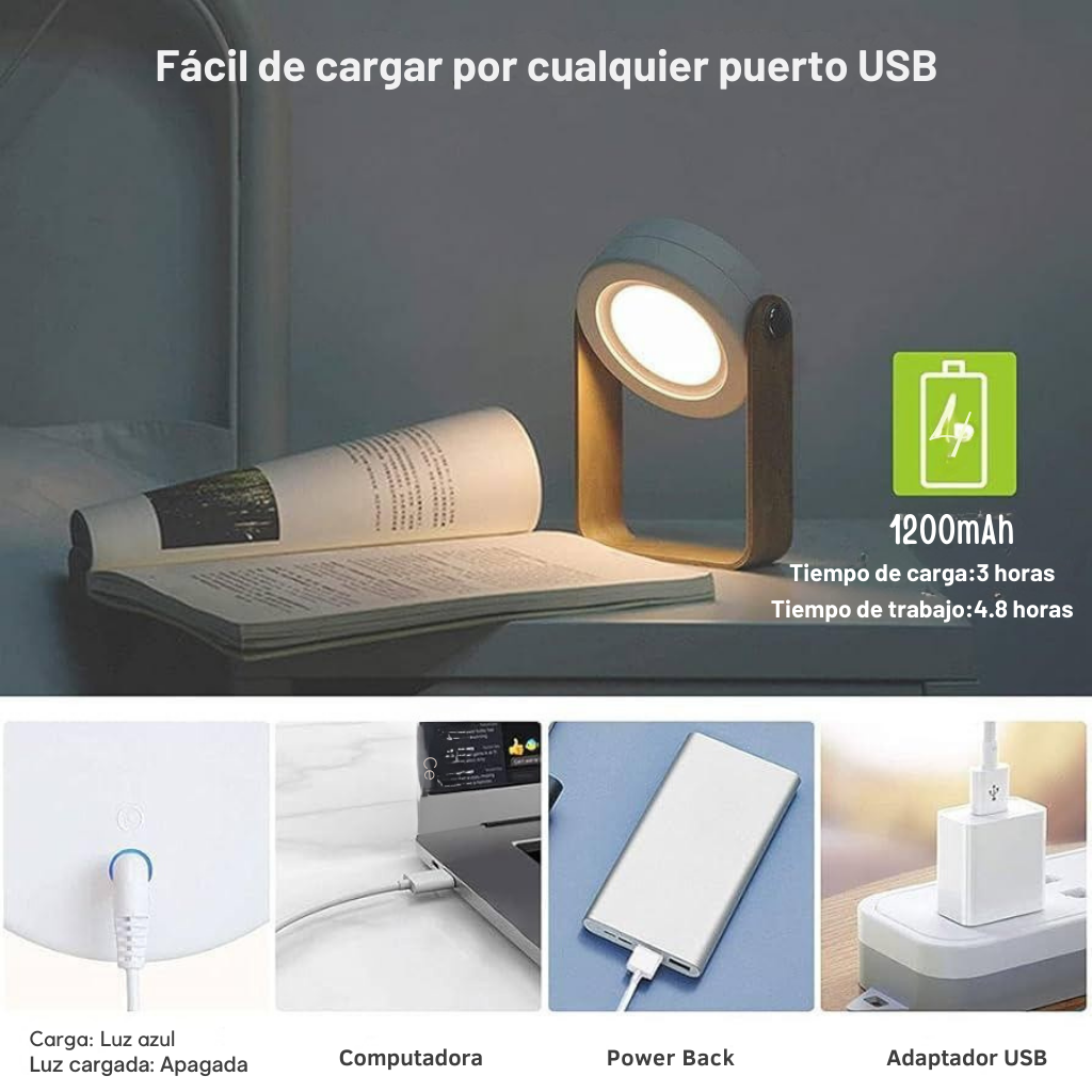 Lampara Plegable 3 en 1