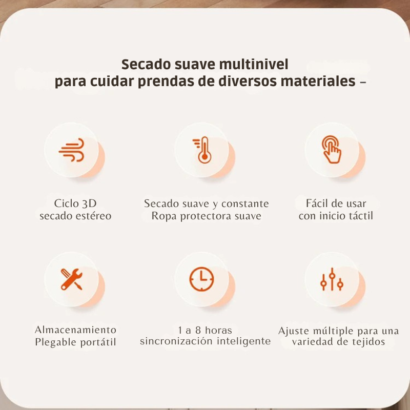 Secadora Portátil y Plegable