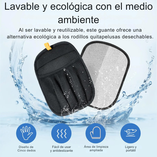 Guante Pelush™ Elimina el Pelo de Mascotas en Un Solo Paso