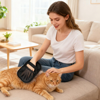 Guante Pelush™ Elimina el Pelo de Mascotas en Un Solo Paso